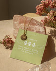 Round Angel Number Necklace