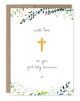 First Holy Communion Card