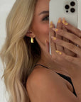 Ribbed Chunky Hoops