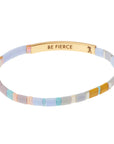 Good Karma Bracelet | Be Fierce: Lavender/Gold