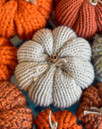 Knitted Pumpkin (Various Sizes)