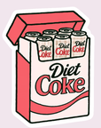 Diet Coke Pack Sticker