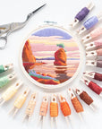 Pacific Sunset DIY Embroidery Kit