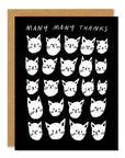 Many Many Thanks - Greeting Card