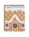 Merry Christmas Gingerbread House | Greeting Card