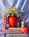 Strawberry Fields: Ceramic Vase