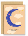 Moon Kisses | Greeting Card