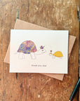 Turtle Dad Greeting Card