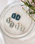 Dani Clay Earrings | Dried Sage