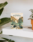 Desert Lovely Birthday Greeting Card