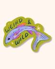 Green Fish Sticker