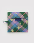 Standard Baggu - Green Star Plaid