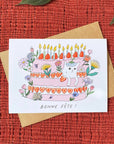 Cat Cake - Birthday Card