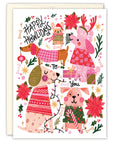 Howliday Dogs Boxed Holiday Cards - Set of 10