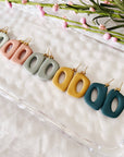 Dani Clay Earrings | Dried Sage