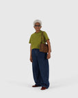 Nylon Bowler Bag: Leopard