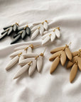 Dahlia Clay Earrings | Chiffon