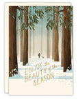 Winter Walk Boxed Holiday Cards - Set of 10
