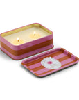 A Dopo 6.5oz Printed Tin Candle - Sun