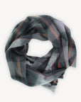Pokoloko | Alpaca Seamless Scarf: Retro Grey Plaid