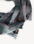 Pokoloko | Alpaca Seamless Scarf: Retro Grey Plaid