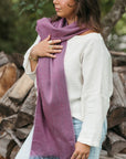 Pokoloko | Alpaca Scarf: Cassis