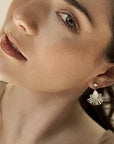 Allegro Fan Drop Earrings