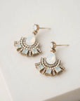 Allegro Fan Drop Earrings