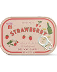 Bistro 4.5 Oz Candle Tin: Strawberry