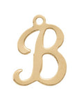 Script Letter Charm