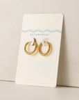 Brit Hoop Earrings