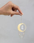 Mini Suncatcher | Crescent Moon/Balance