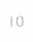 Cleo Hoop Earrings | Silver