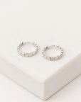 Cleo Hoop Earrings | Silver