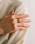 Coral Ring Stack Set