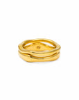Coral Ring Stack Set