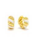 Croissant Enamel Huggies