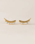 Dewdrop Climber Earrings