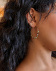 Bohemian Hoops | Earthstone