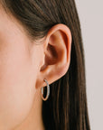 Evie Hoops - Silver