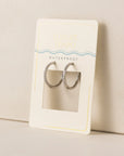 Evie Hoops - Silver