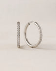 Evie Hoops - Silver