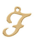 Script Letter Charm