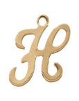 Script Letter Charm