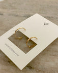 Beaded Hoops | Gold-Fill