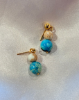 Elara Droplet Earrings | Gold