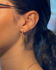 Arc Drop Earrings