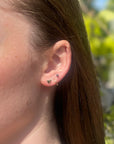 Heart Studs | Solid Gold