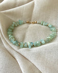 Aquamarine Beaded Bracelet