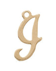 Script Letter Charm